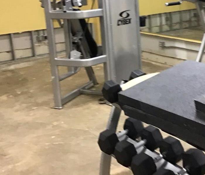 Flooded Gym After